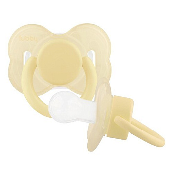 Соска-пустышка Лабби Джуст силик. класс. сосок  0+  15923