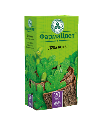 Дуба кора гран. рез-пресс. ф/п 2.0 г № 20