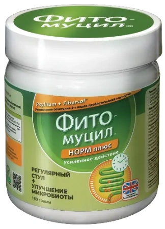 Фитомуцил Норм плюс пор. 180 г БАД