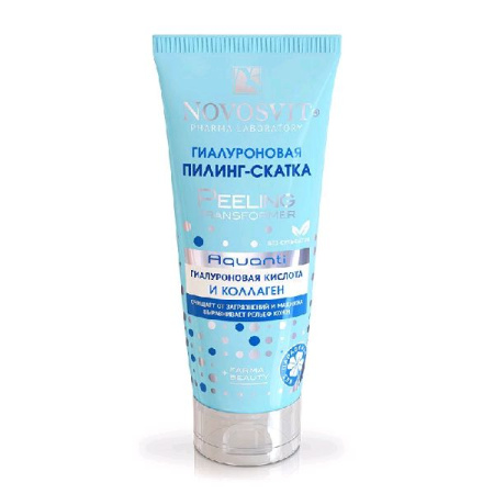 Новосвит Гиалуроновая Пилинг-скатка 100 мл
