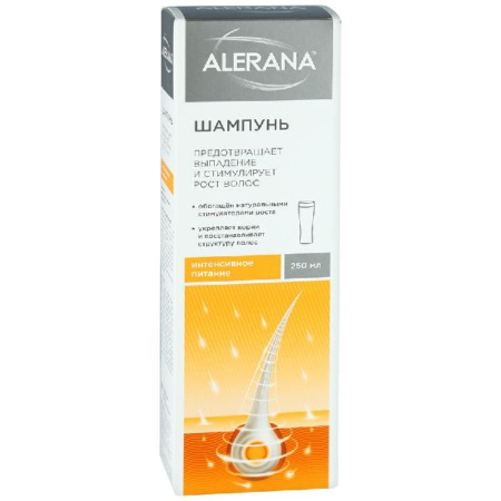 Алерана шампунь Интенсивное питание 250 мл