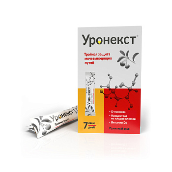 Уронекст пор. саше 2.6 г № 7 БАД Уронекст пор. саше 2.6 г № 7 БАД