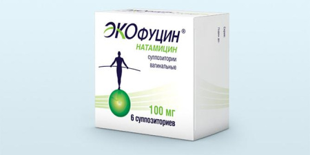 Экофуцин супп. ваг. 100 мг № 6