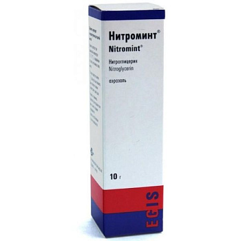 Нитроминт спрей подязыч. доз. 0.4 мг/доза 180 доз 10 г