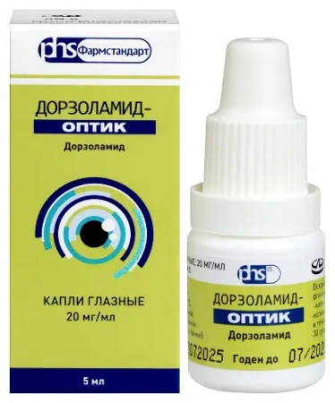Дорзоламид-Оптик капли глазн. 20 мг/мл 5 мл №1