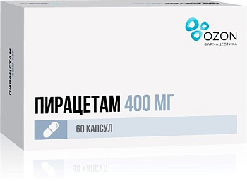 Пирацетам капс. 400 мг № 60