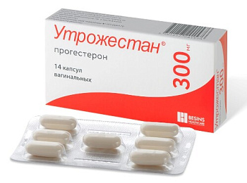Утрожестан капс. ваг. 300 мг № 14
