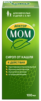 Доктор Мом сироп 100 мл Доктор Мом сироп 100 мл