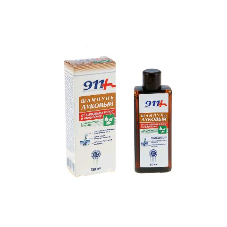 911 Шампунь Луковый от выпадения волос и облысения 150 мл красный перец