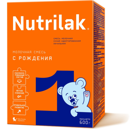 Смесь молочная Нутрилак 1 600 г 0-6 мес.
