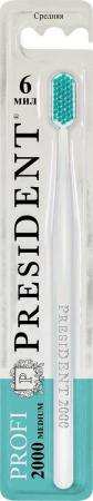 Зубная щетка Президент профи 2000 средняя