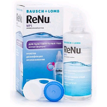 Раствор для линз Реню МПС 120 мл