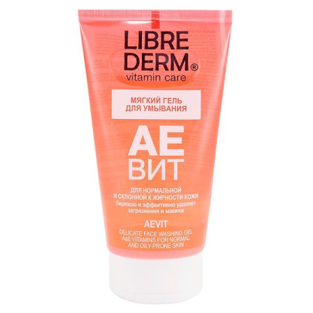 Либридерм Аевит Гель мягкий для умывания 150 мл