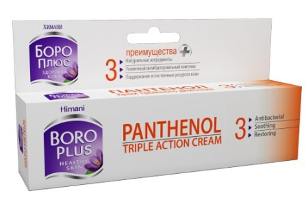 Боро Плюс Химани Крем тройного действия Пантенол 60 мл 