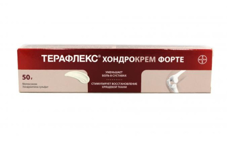 Терафлекс Хондрокрем Форте крем для нар. прим. 1%+5% 50 г