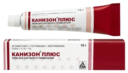 Канизон плюс крем для нар. прим. 0.05%+0.1%+1%  15 г