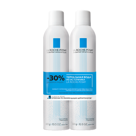 Набор Ля Рош-Позе Термальная вода 300 мл+Термальная вода 300 мл