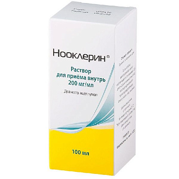Нооклерин р-р для приема внутрь 200 мг/мл 100 мл