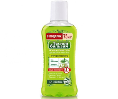 Ополаскиватель для десен Лесной бальзам Природная свежесть 400мл 