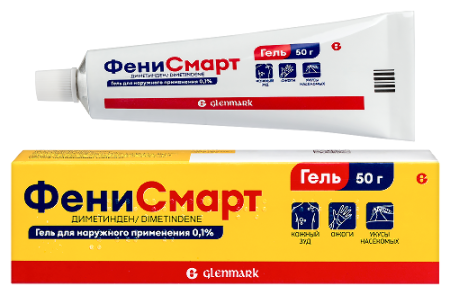 Фенисмарт гель для нар. прим. 0.1 % 50 г