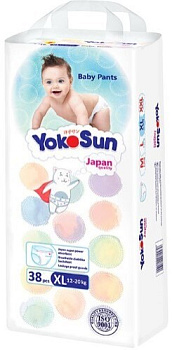 Подгузники-Трусики ЙокоСан XL 12-20 кг № 38
