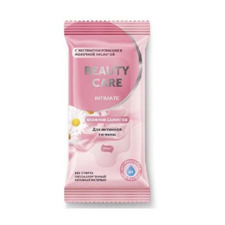 Салфетки влажные Бьюти кэа для интимной гигиены № 20