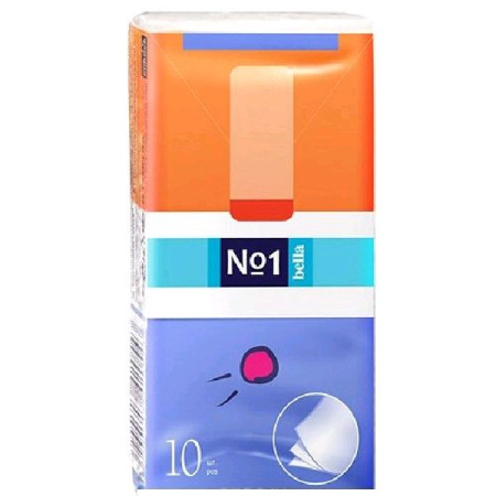 Платочки бумажные Белла классик  двухслойные №10