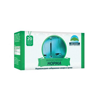 Фиточай таежный Норма ф/п 1.5 г № 20 БАД
