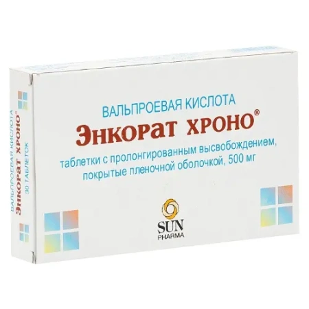 Энкорат хроно табл. с пролонг. высвоб. п.п.о. 500 мг № 30