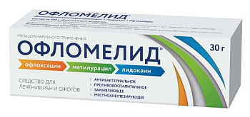 Офломелид мазь для нар. прим. 30 г Офломелид мазь для нар. прим. 30 г
