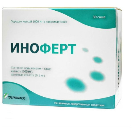 Иноферт пор. для приема внутрь саше 1000 мг № 30 БАД