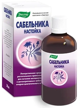 Сабельника настойка 100 мл 