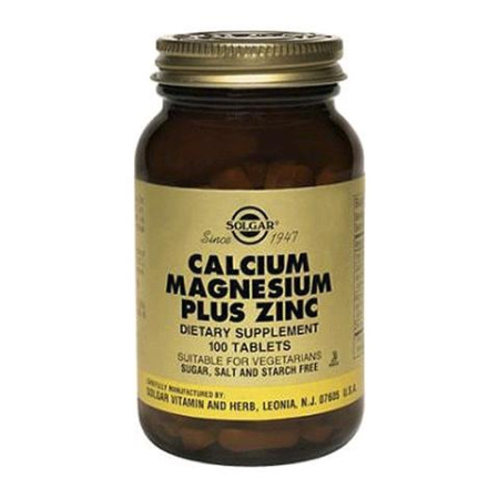 Солгар Кальций-Магний-Цинк табл 1596 мг № 100 БАД
