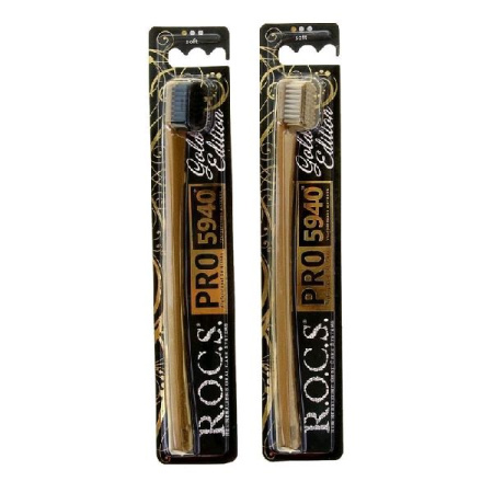 Зубная щетка Рокс Про голд эдишн мягкая