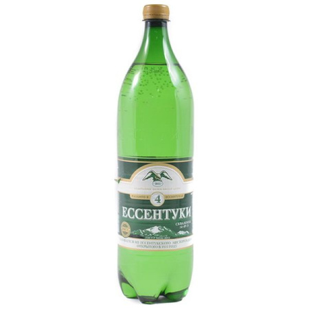 Вода мин. Ессентуки № 4 газ. лечебная 1 л