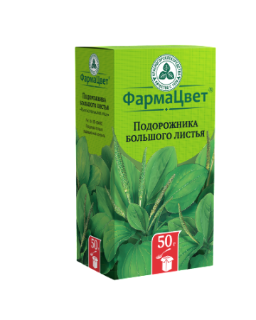 Подорожника большого листья 50 г