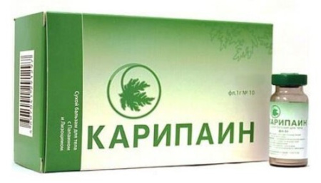 Карипаин Бальзам для тела сухой 10 мл № 10