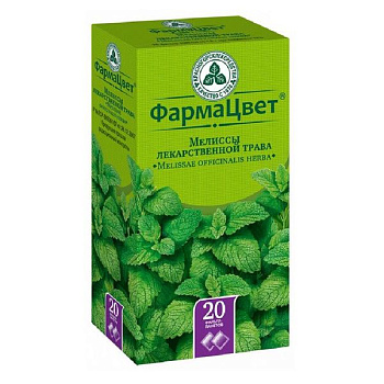 Мелиссы лекарственной трава ф/п 1.5 г № 20
