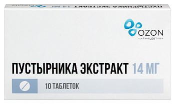 Пустырника экстракт табл. 14 мг № 10