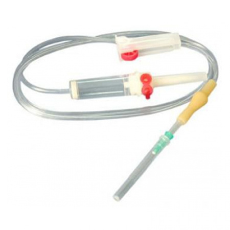 Система инфузионная стер. для однокр. прим. с иглами 21G 0.8х40 мм Система инфузионная стер. для однокр. прим. с иглами 21G 0.8х40 мм