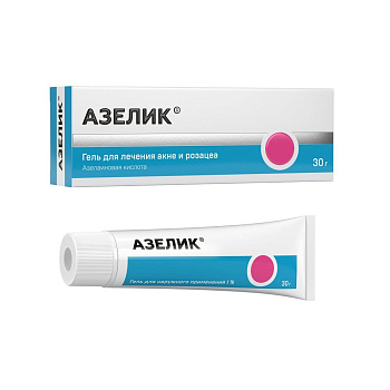 Азелик гель для нар. прим. 15 % 30 г Азелик гель для нар. прим. 15 % 30 г