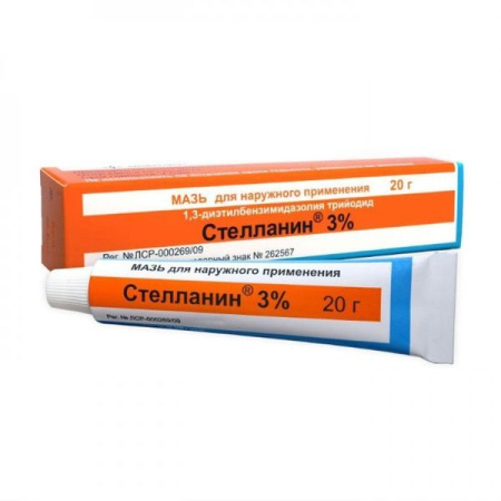 Стелланин мазь для нар. прим. 3 % 20 г