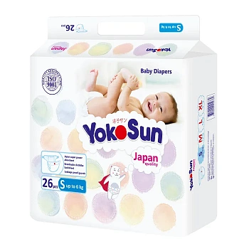 Подгузники ЙокоСан S до 6 кг № 26