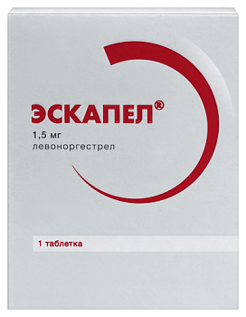 Эскапел табл. 1.5 мг № 1