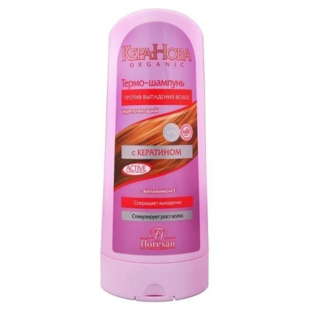Кера Нова Термо-шампунь укрепляющий против выпадения волос 400 мл