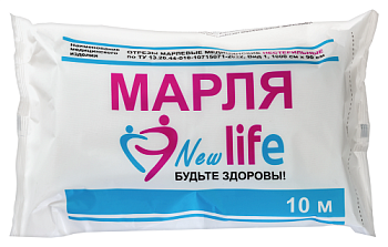 Марля медицинская нестерильная 10 м х 90 см Марля медицинская нестерильная 10 м х 90 см