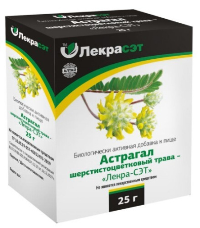Астрагал шерстистоцветковый трава-Лекра-Сэт 25 г БАД