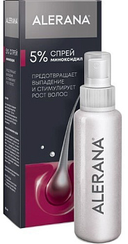 Алерана спрей д/нар.прим. 5 % 60 мл Алерана спрей д/нар.прим. 5 % 60 мл