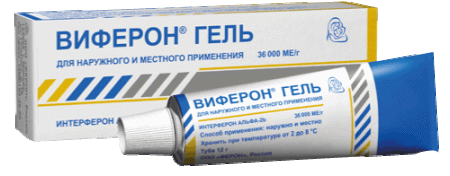 Виферон гель для нар. и местн. прим. 36000 МЕ/г 12 г
