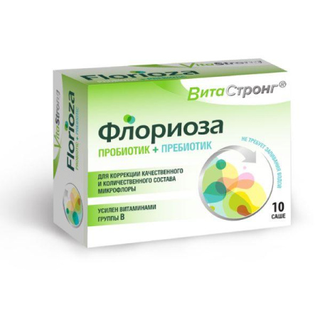 Витастронг Флориоза пор. пак.-саше 1.7 г № 10 БАД